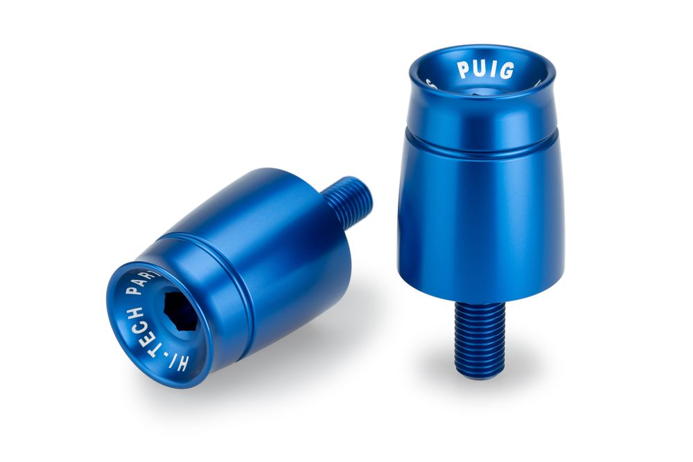 PUIG 21968A Lenkerenden Sport  passend fuer SUZUKI DL800 V-STROM TECH Blau