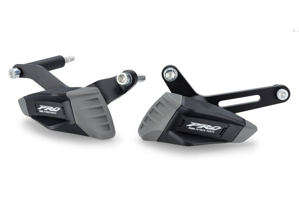 PUIG 22031N Sturzpads PRO 2.0  passend fuer HONDA CB650R NEO SPORTS CAFE ECLUTCH Schwarz