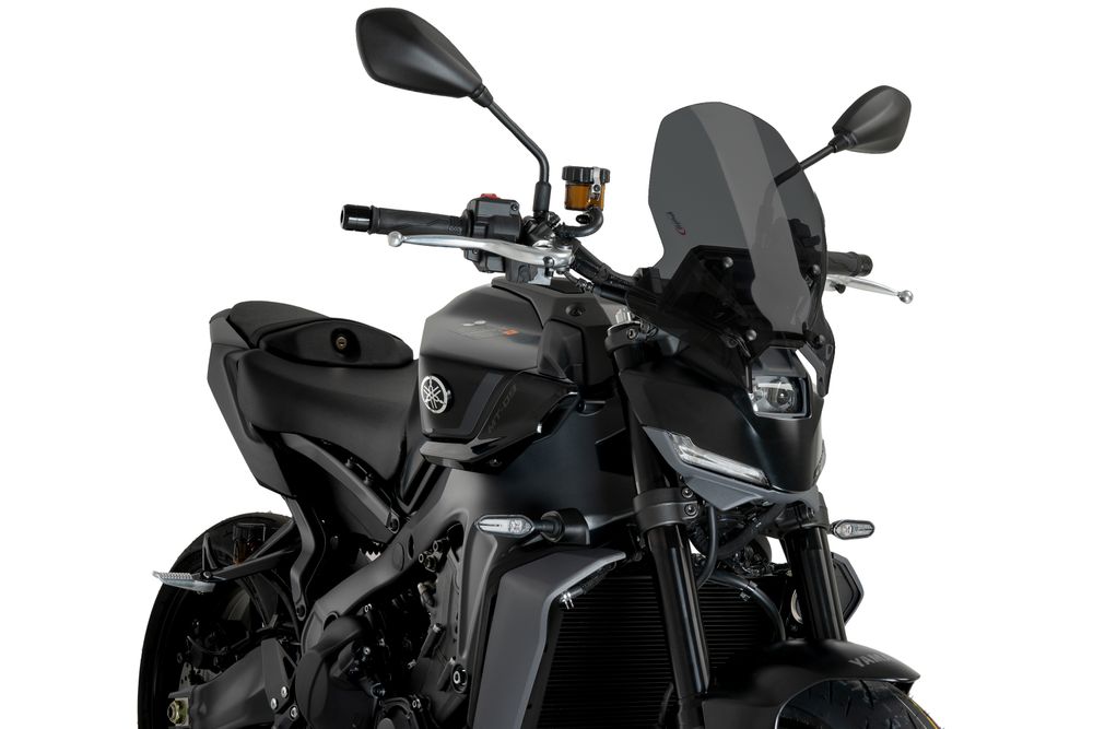 PUIG 22078J New Generation Touring  passend fuer YAMAHA MT-09 SP Mattschwarz