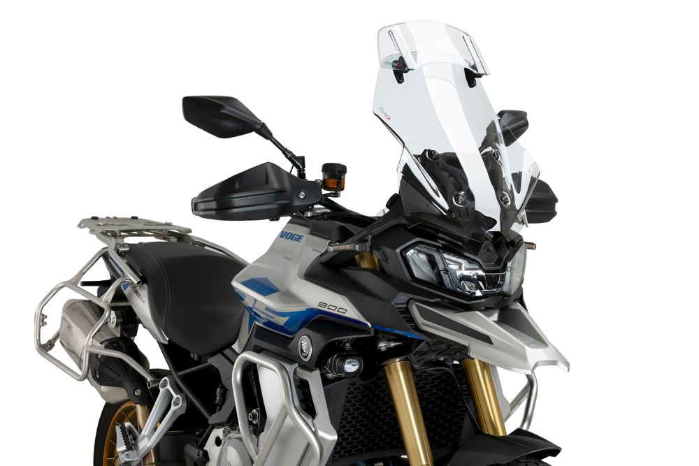 PUIG 22318W Tourenscheibe mit Spoilerscheibe  passend fuer VOGE 900DSX Transparent
