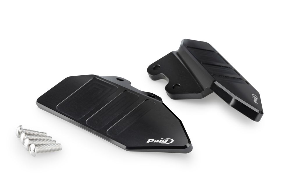 PUIG 22170N Rückspiegel Kappen  passend fuer KYMCO AK550 PREMIUM Schwarz
