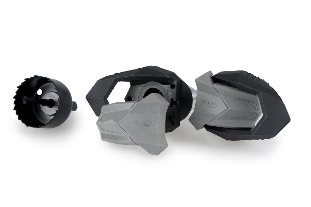 PUIG 22194N Sturzpads R19  passend fuer HONDA CBR600RR Schwarz