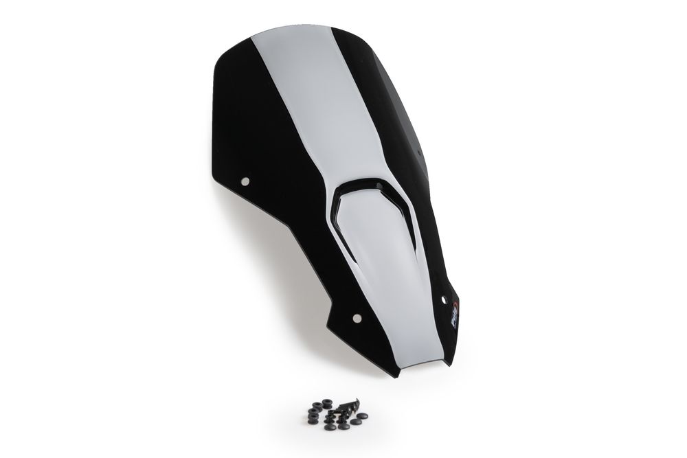 PUIG 21583N Sportscheibe  passend fuer HONDA CRF1100L AFRICA TWIN ADVENTURE SPORTS Schwarz