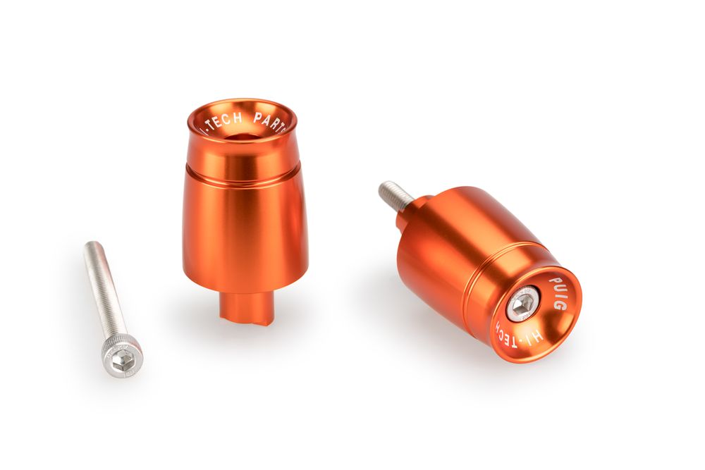 PUIG 21026T Lenkerenden Sport  passend fuer KAWASAKI Z650 Orange