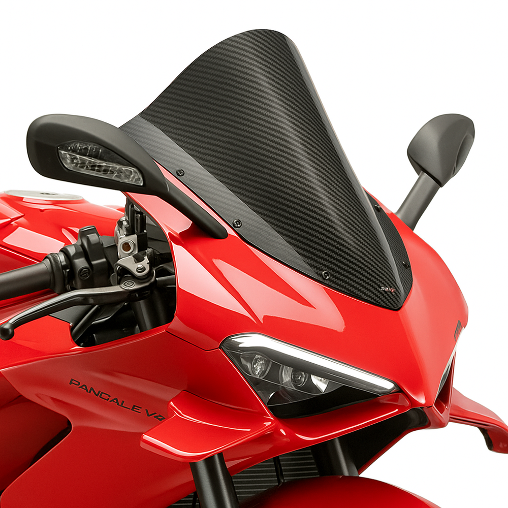 PUIG 22333C R-Racer Scheibe  passend fuer DUCATI PANIGALE V4