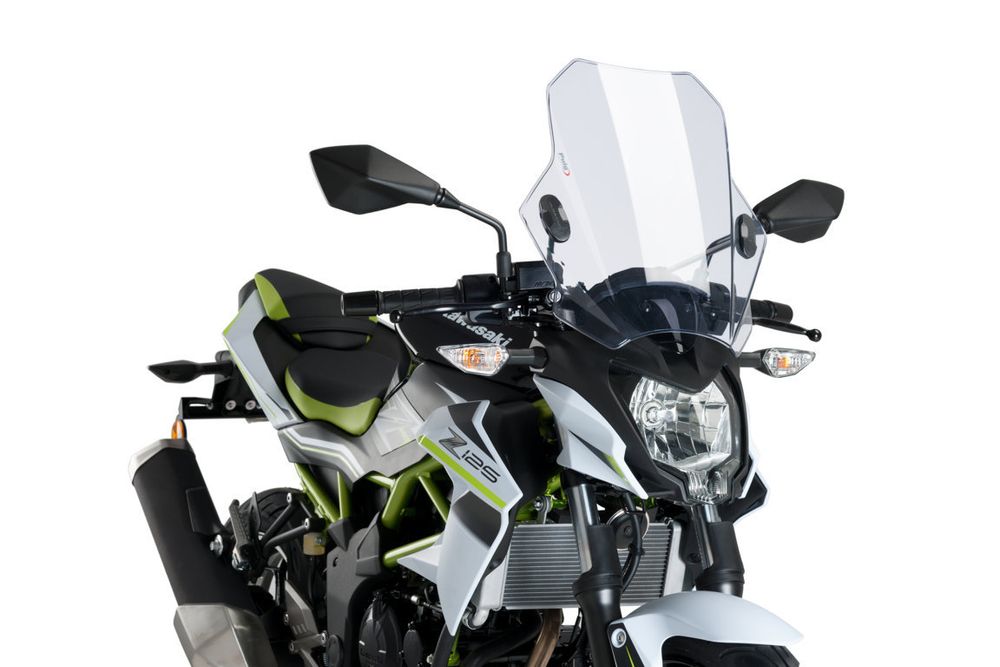 PUIG 8088W Bat  passend fuer KAWASAKI ER-5 TWISTER Transparent
