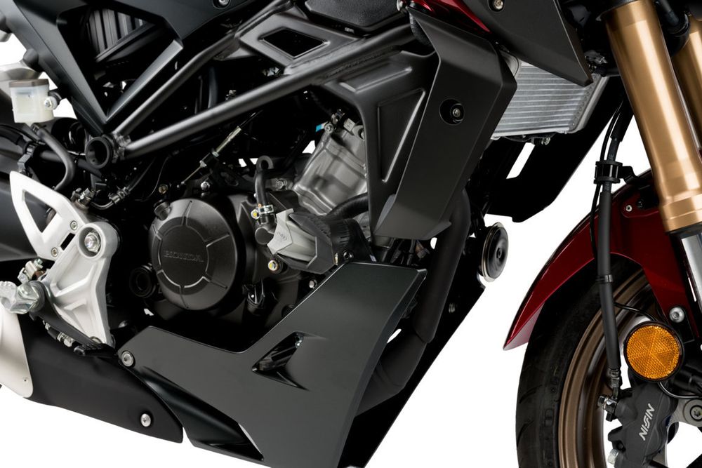 PUIG 9654N Sturzpads R19  passend fuer HONDA CB125R NEO SPORTS CAFE Schwarz