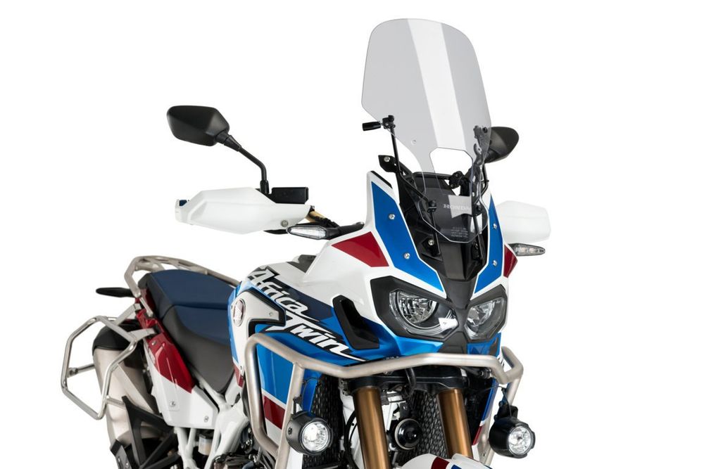 PUIG 3493N M.E.M. (Manueller Hebemechanismus)  passend fuer HONDA CRF1000L AFRICA TWIN Schwarz