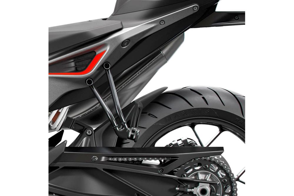PUIG 0024J Kotflügelverlängerung  passend fuer KTM 790 DUKE Mattschwarz