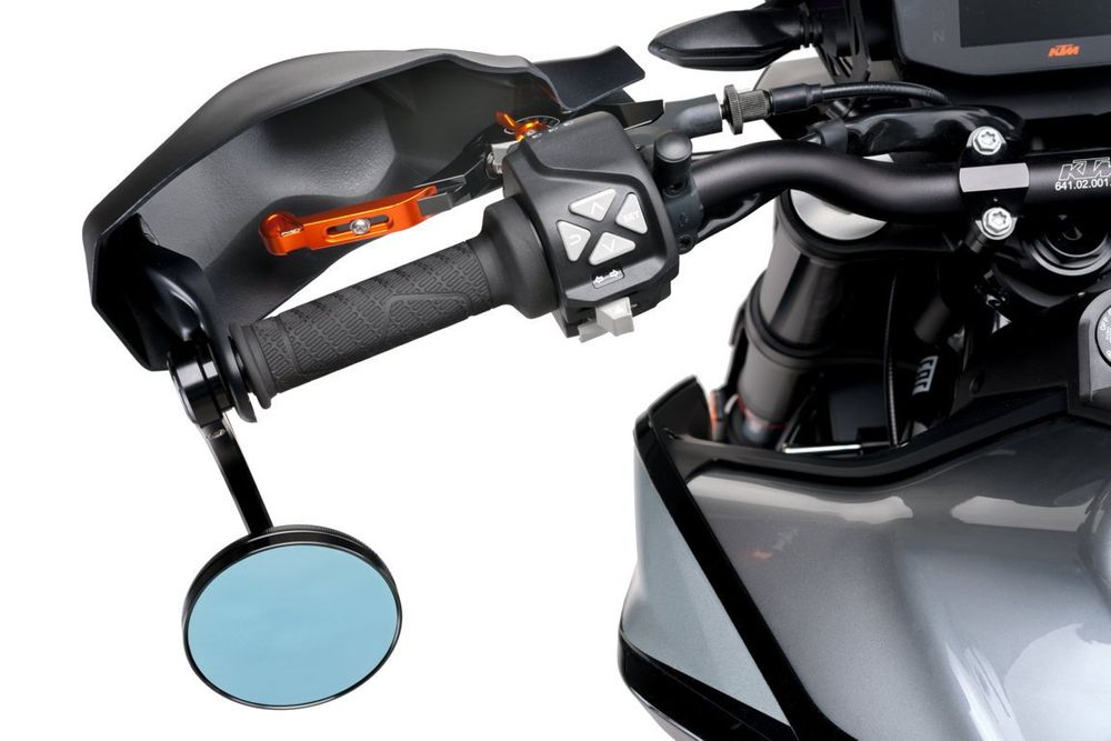 PUIG 9691N Grand Tracker Rückspiegel  passend fuer YAMAHA XJR1300 Schwarz