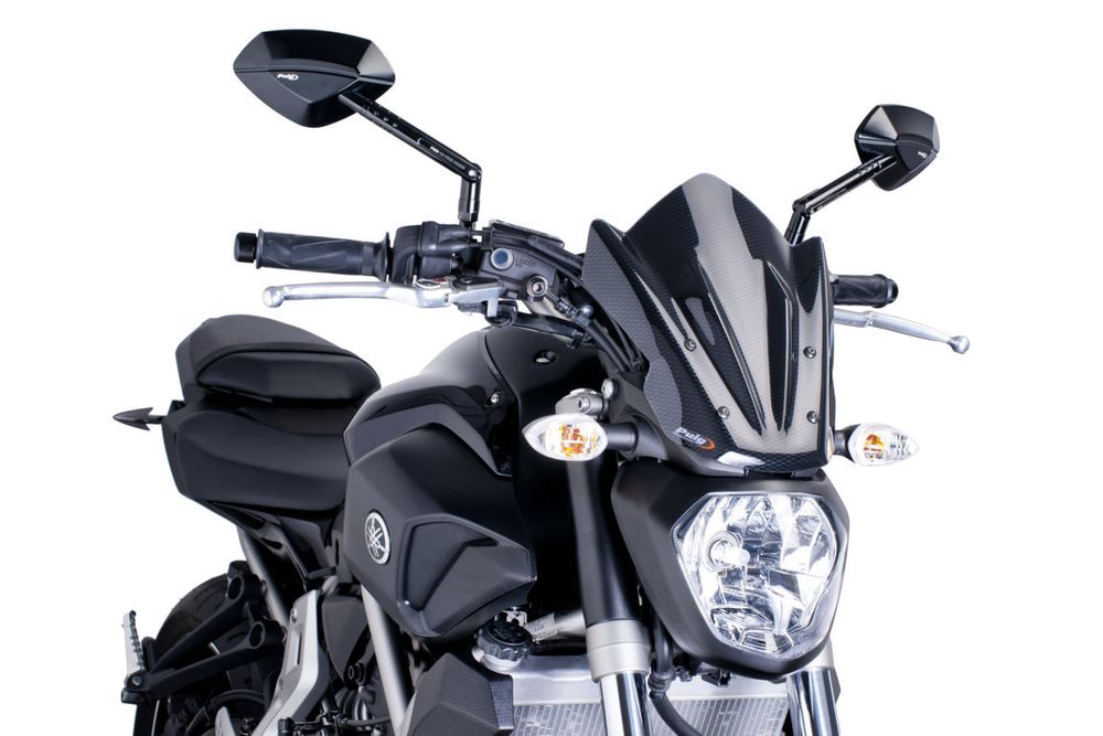 PUIG 7015C New Generation Sport  passend fuer YAMAHA MT-07 Carbon look