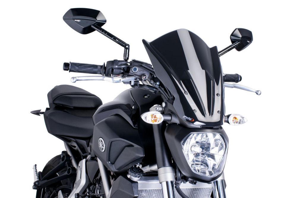 PUIG 7016N New Generation Touring  passend fuer YAMAHA MT-07 Schwarz