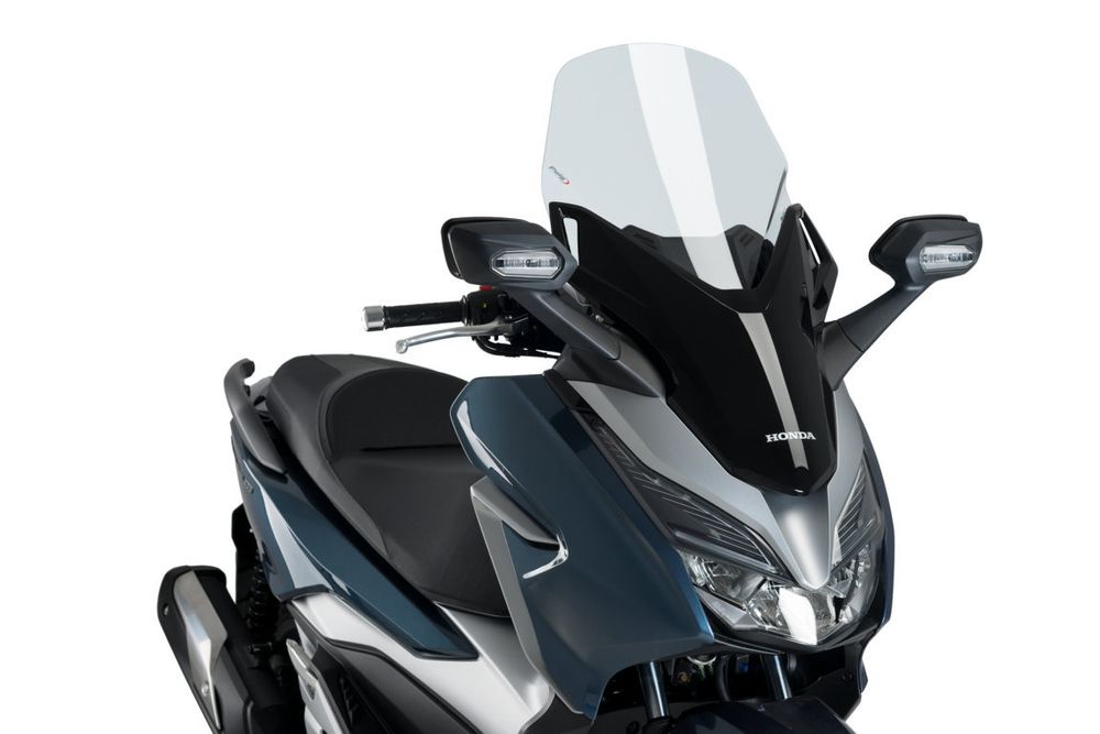PUIG 1295W Windschutzscheibe V-Tech Line Touring  passend fuer HONDA FORZA 125 Transparent