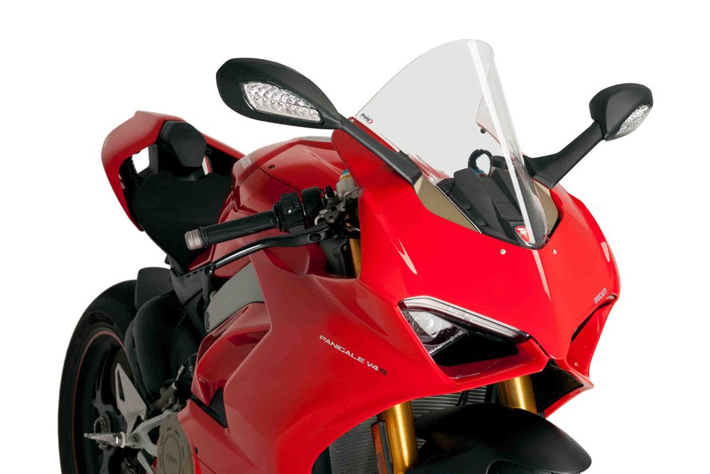 PUIG 9690W R-Racer Scheibe  passend fuer DUCATI PANIGALE 1100 V4S Transparent