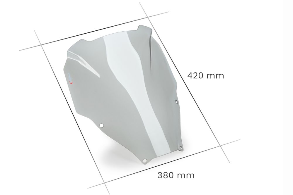 PUIG 21320H Windschutzscheibe V-Tech Line Sport  passend fuer HONDA FORZA 125 Getönt