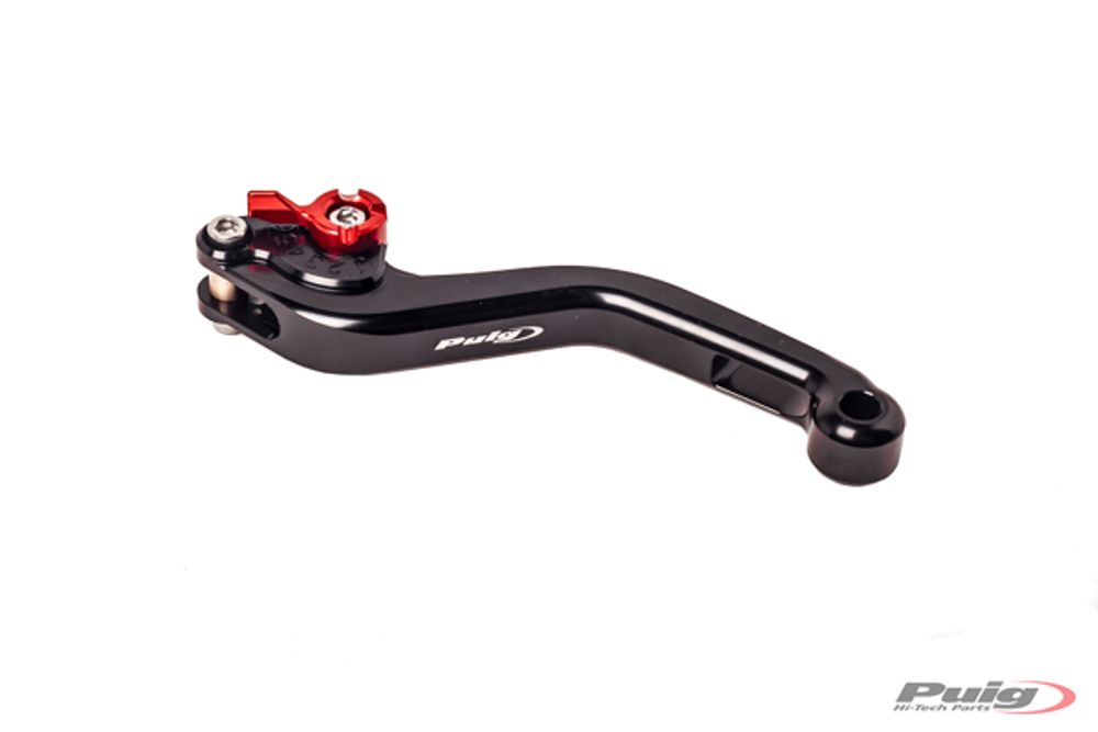 PUIG 230NR Hebel 3.0.  passend fuer KAWASAKI KLE500 Rot