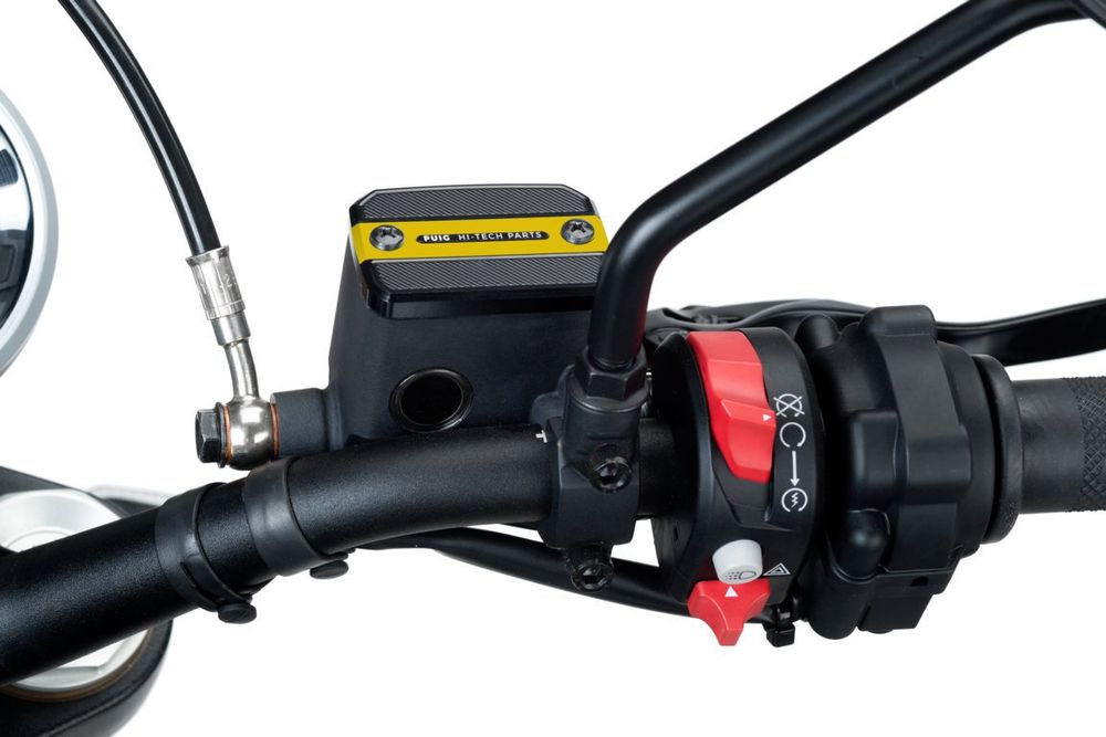 PUIG 9499O Vorderer Bremsflüssigkeitsbehälterdeckel  passend fuer DUCATI MONSTER 696 Gold