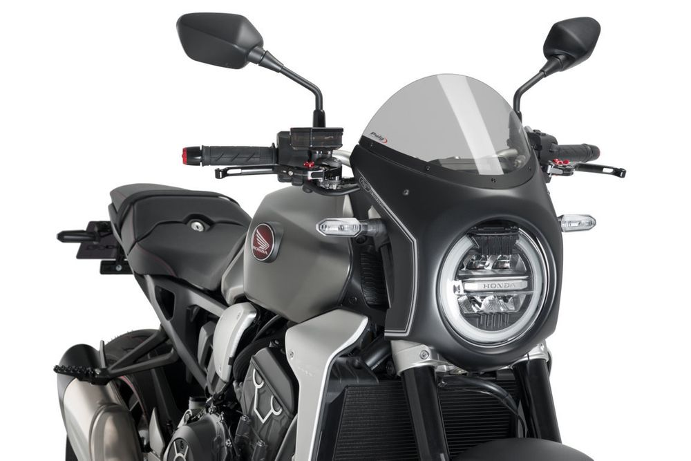 PUIG 3133H Retro-Verkleidungscheibe  passend fuer HONDA CB1000R NEO SPORTS CAFE Getönt