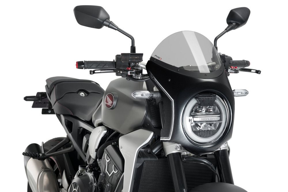PUIG 3143H Retro-Verkleidungscheibe  passend fuer HONDA CB1000R NEO SPORTS CAFE Getönt