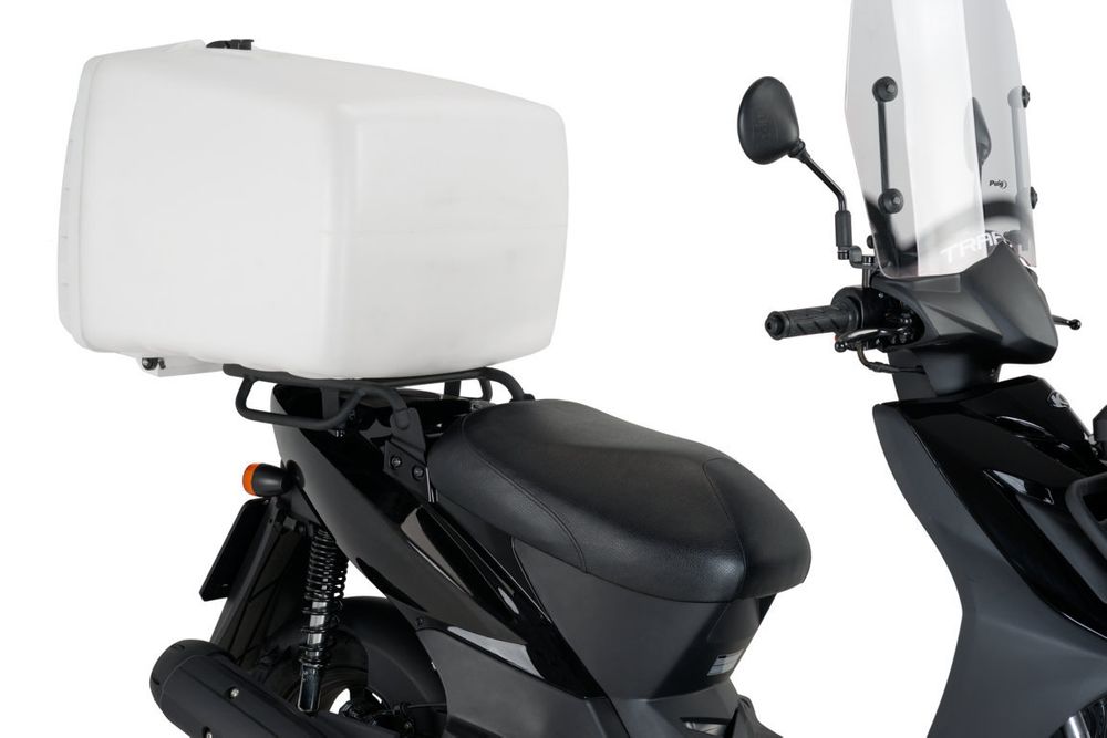 PUIG 2328B Mega Box  passend fuer SYM SYMPHONY SR 125 Weiss