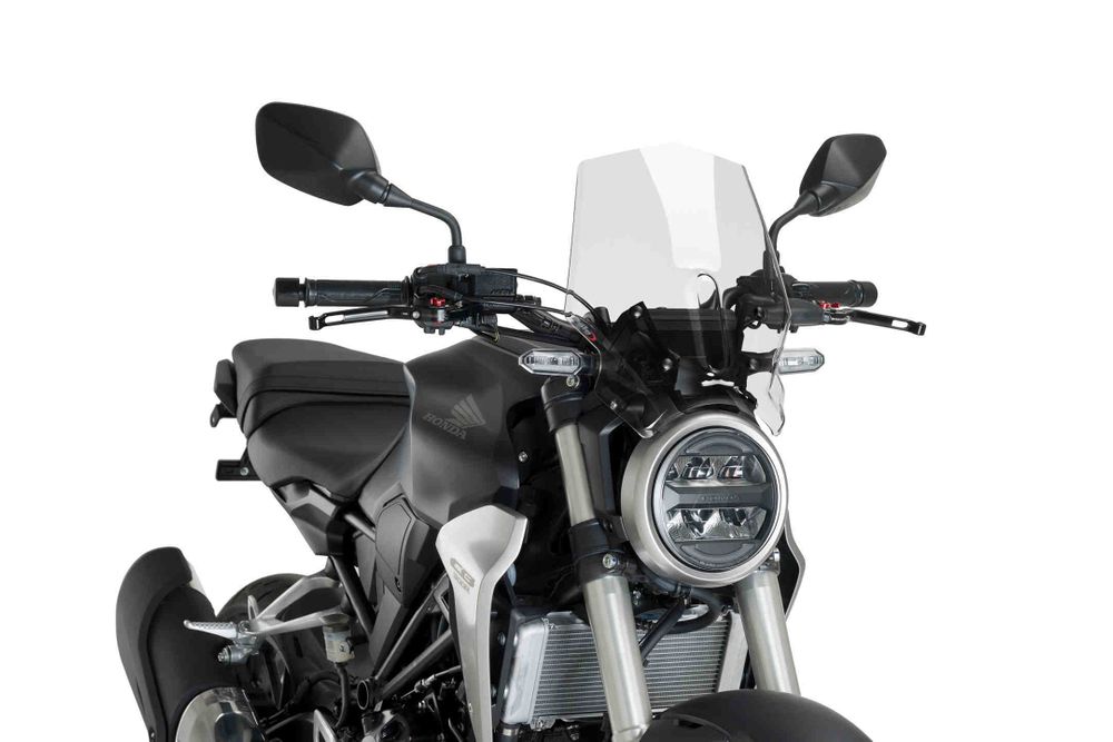 PUIG 9734W New Generation Sport  passend fuer HONDA CB125R NEO SPORTS CAFE Transparent