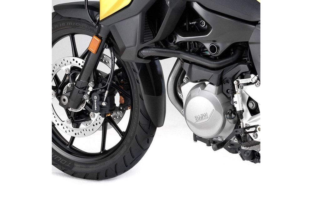 PUIG 1941N Verlängerung des vorderen Schutzblechs  passend fuer BMW F750GS Schwarz