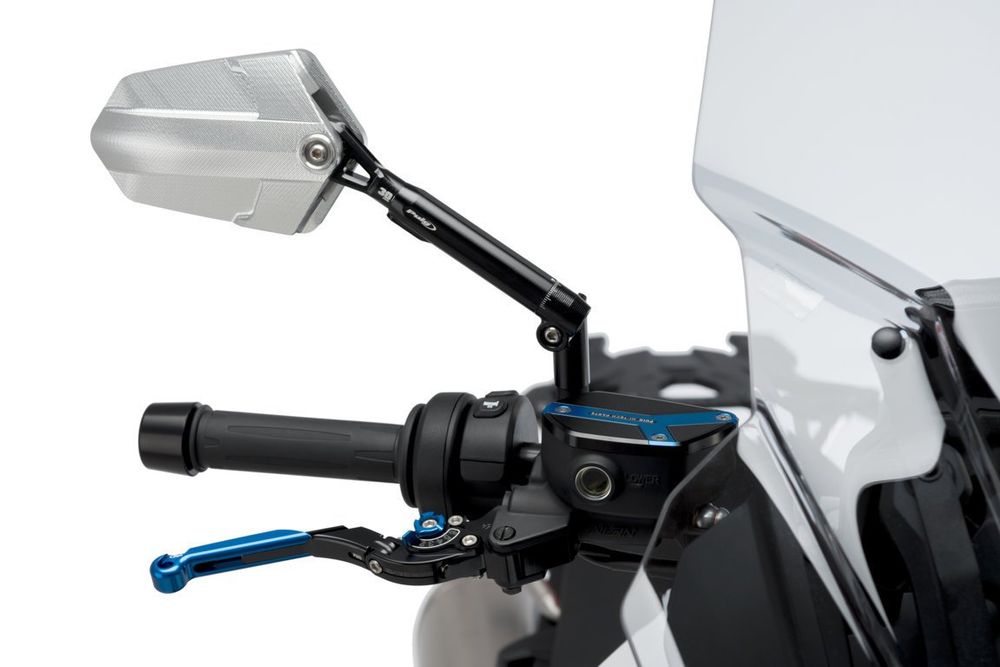PUIG 014ND Explorer Rückspiegel  passend fuer KAWASAKI Z750 Aluminium