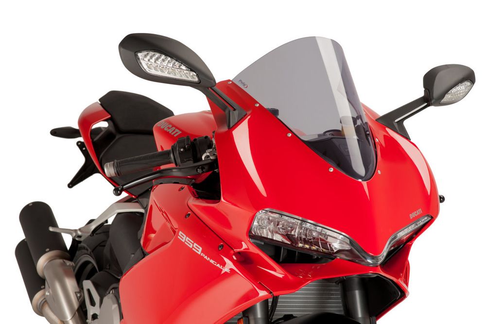 PUIG 7621H R-Racer Scheibe  passend fuer DUCATI 1299 PANIGALE Getönt