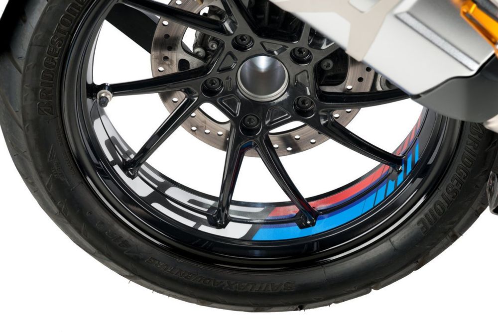 PUIG 20150N GS Sticker Bögen  passend fuer BMW R1200GS Schwarz