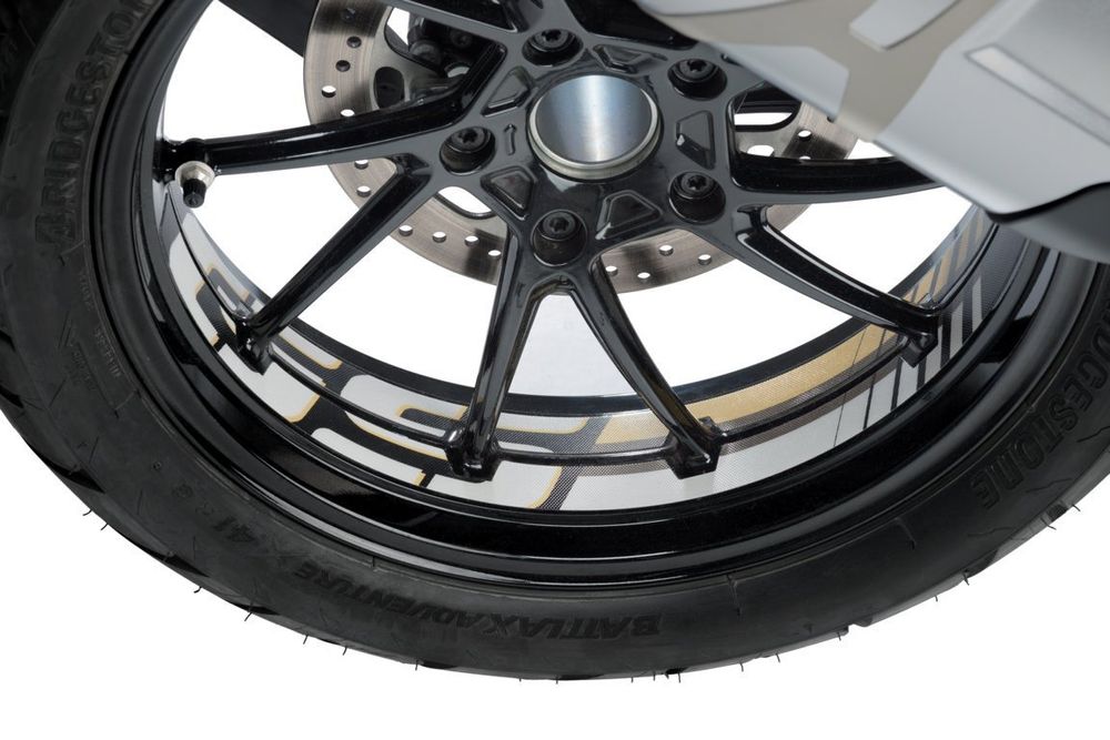 PUIG 20150O GS Sticker Bögen  passend fuer BMW R1200GS Gold
