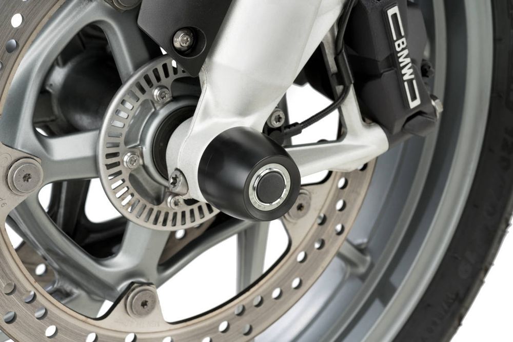 PUIG 20106N Vorderachsregler PHB19  passend fuer BMW R1200GS Schwarz