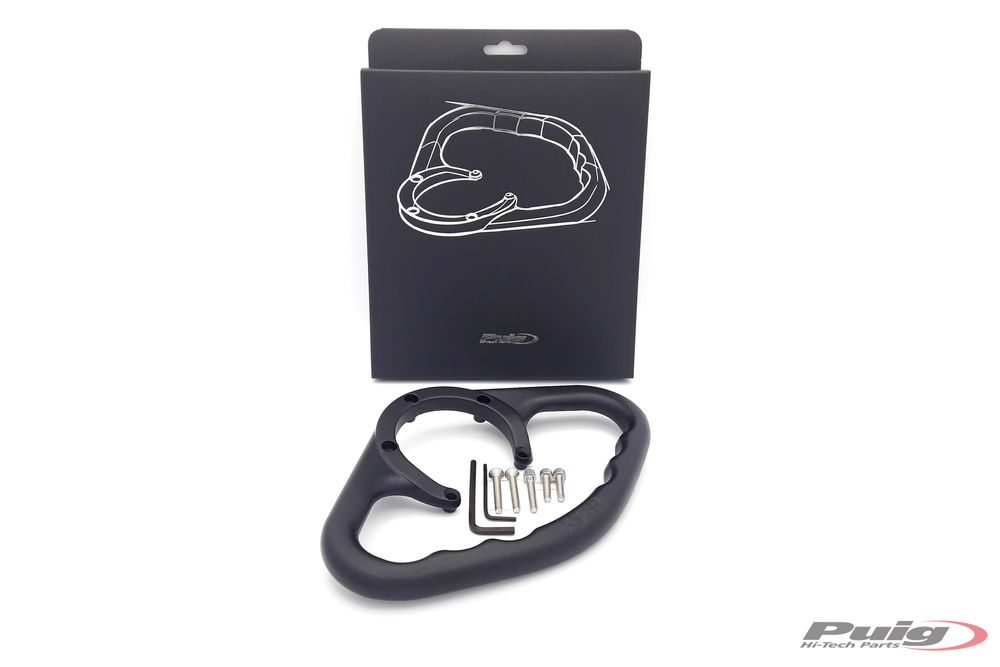 PUIG 4615N Haltering  passend fuer YAMAHA YZF-R1 Schwarz