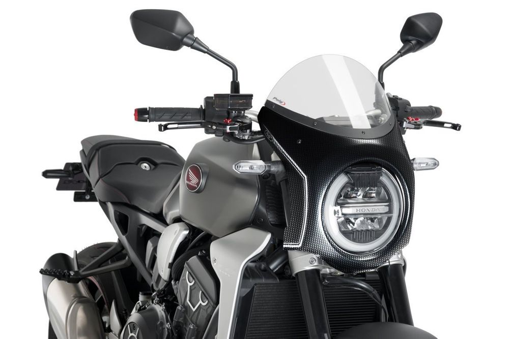 PUIG 3143W Retro-Verkleidungscheibe  passend fuer HONDA CB1000R NEO SPORTS CAFE Transparent