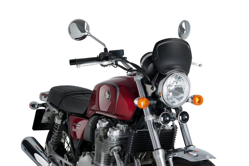 PUIG 3591J Frontplatte ABS  passend fuer YAMAHA XSR700 Mattschwarz