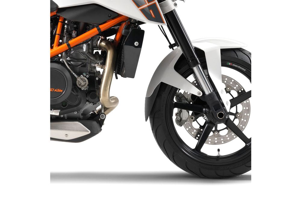 PUIG 3519N Verlängerung des vorderen Schutzblechs  passend fuer KTM 690 DUKE Schwarz