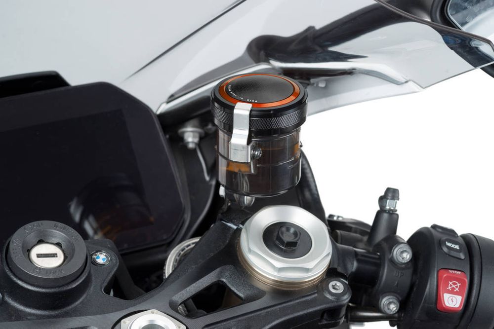 PUIG 9264T Abdeckung des Bremssflüssigkeitsbehälter  passend fuer SUZUKI GSX-R750 Orange