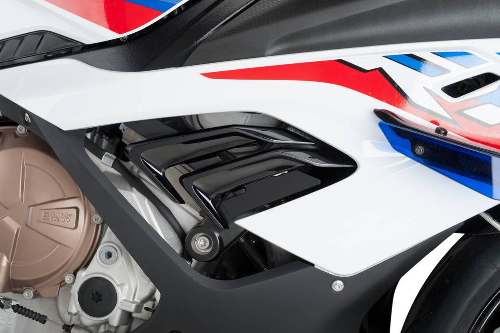 PUIG 3833N Seitendeckel  passend fuer BMW S1000RR Schwarz