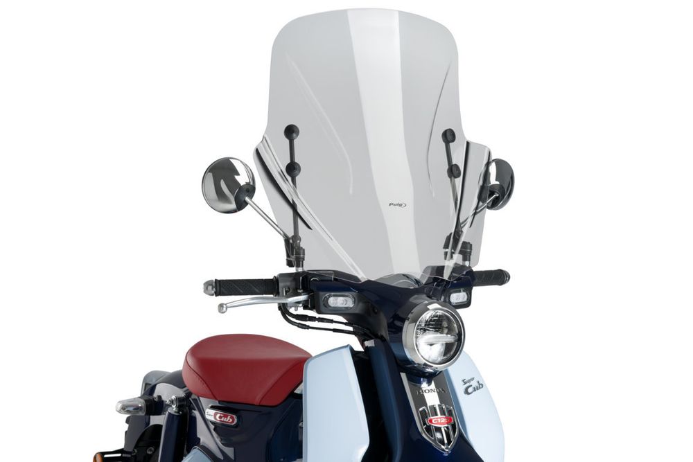 PUIG 3492W T.X.  passend fuer HONDA SUPER CUB C125 Transparent