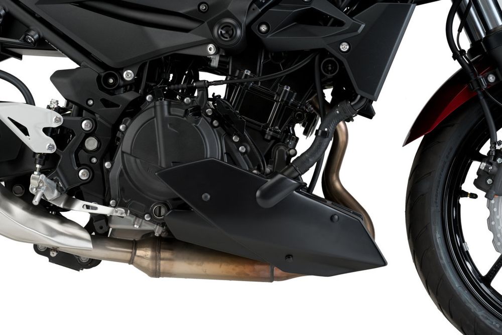 PUIG 3554J  Bugspoiler  passend fuer KAWASAKI Z400 Mattschwarz