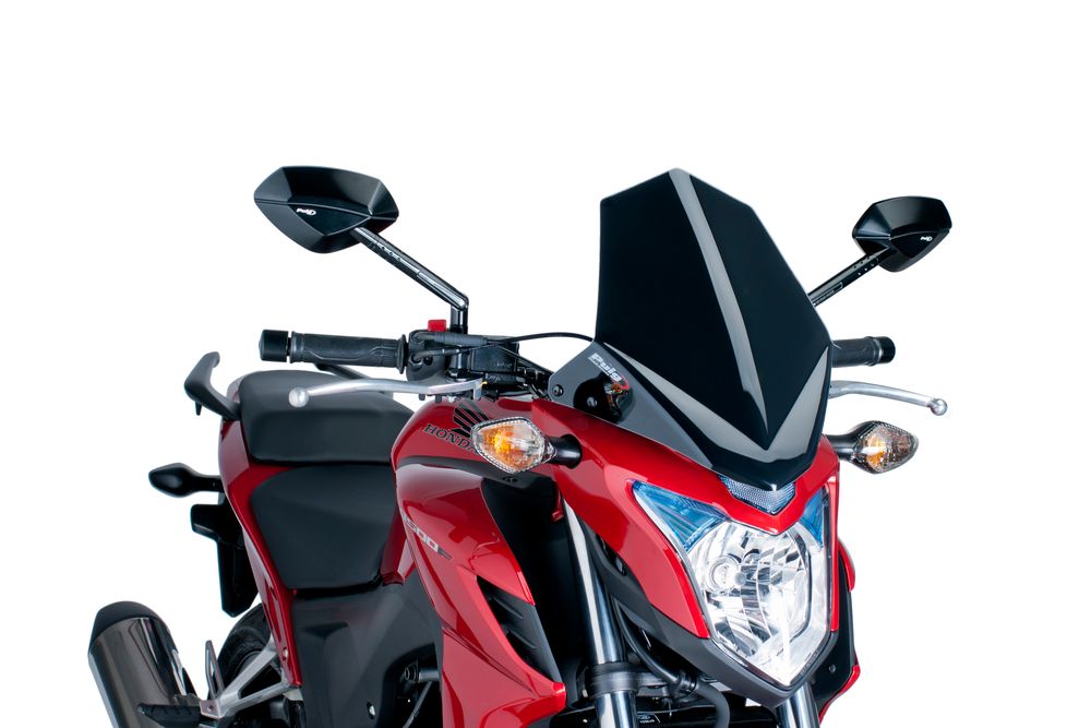 PUIG 6437N New Generation Sport  passend fuer HONDA CB500FA Schwarz