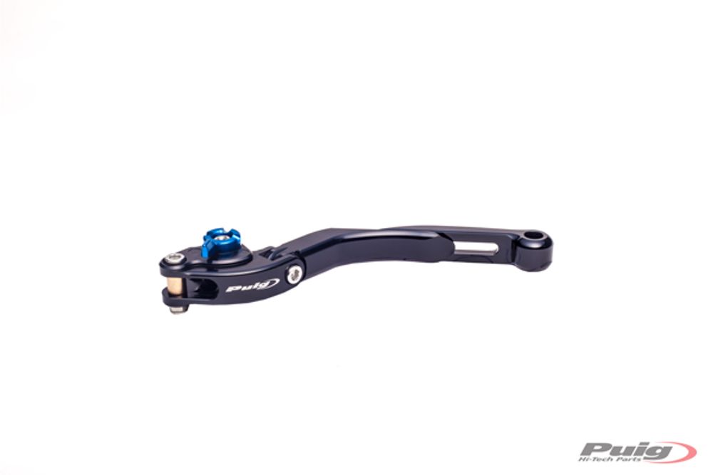 PUIG 24NNA Hebel 3.0.  passend fuer KAWASAKI KLE500 Blau
