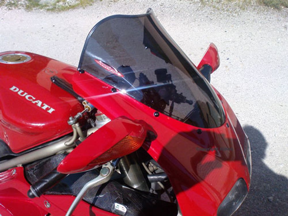 PB 400D101002 Racingscheibe verfügbar fuer Ducati 748,916,996,996R,998 stark getönt 90%