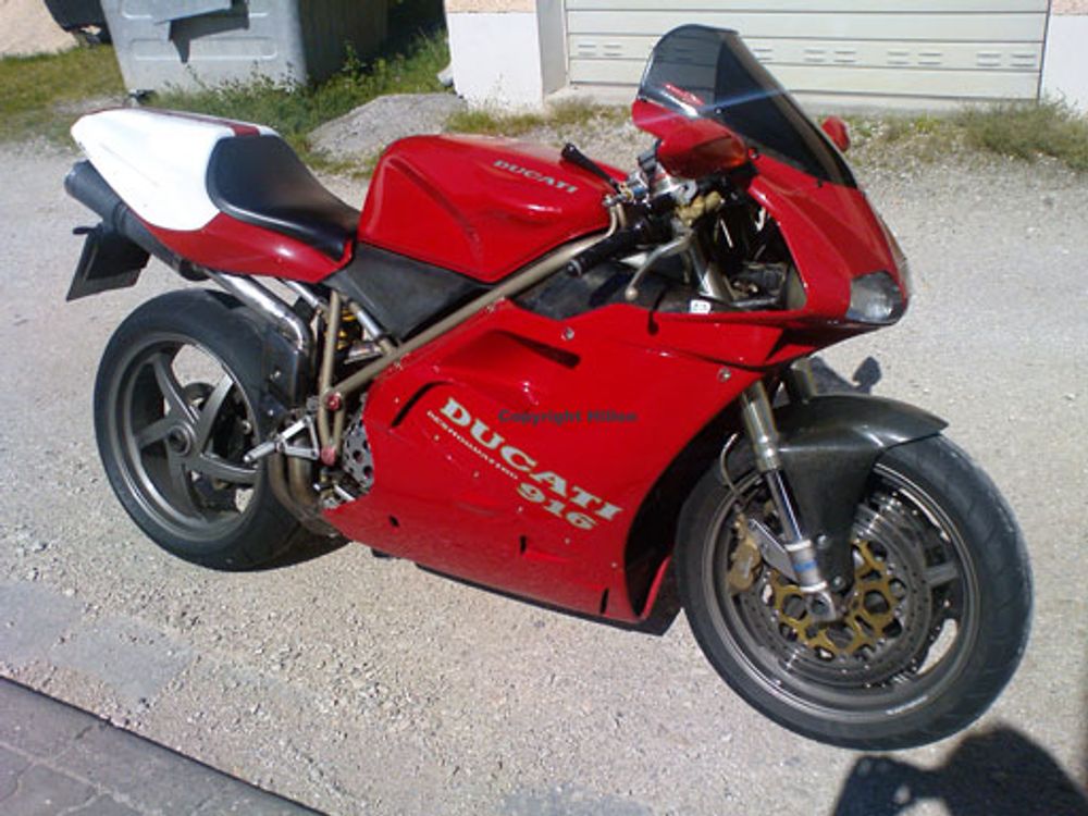 PB 400D101002 Racingscheibe verfügbar fuer Ducati 748,916,996,996R,998 stark getönt 90%