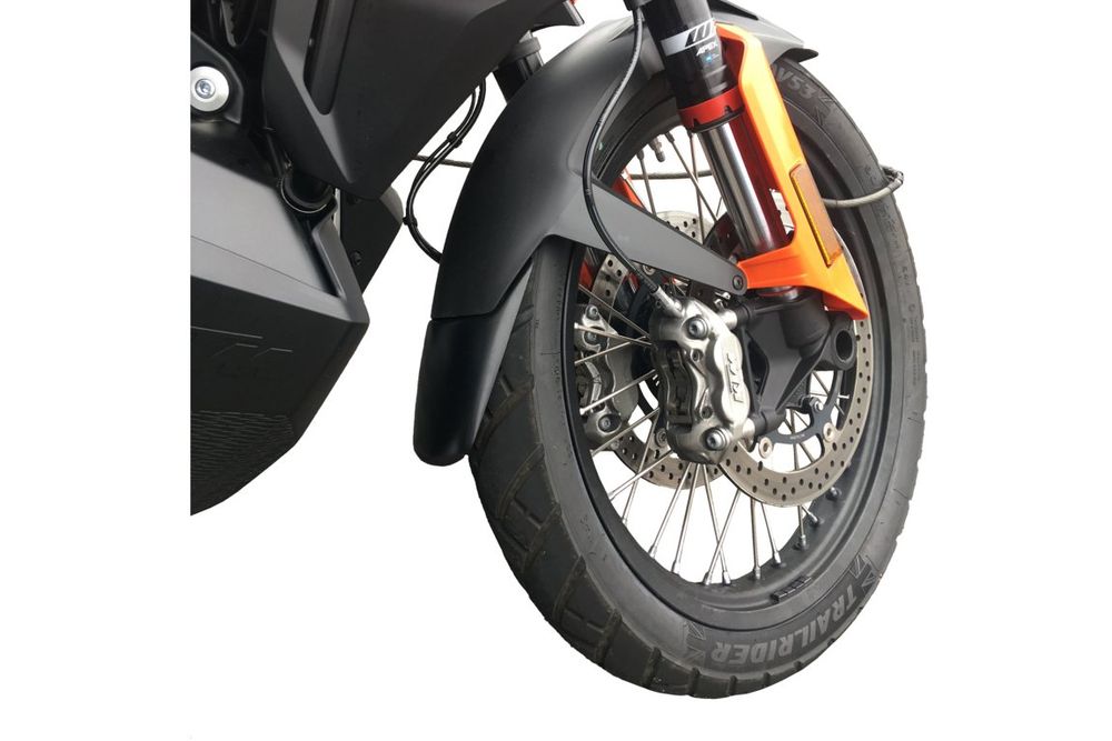 PUIG 3682N Verlängerung des vorderen Schutzblechs  passend fuer KTM 790 ADVENTURE Schwarz