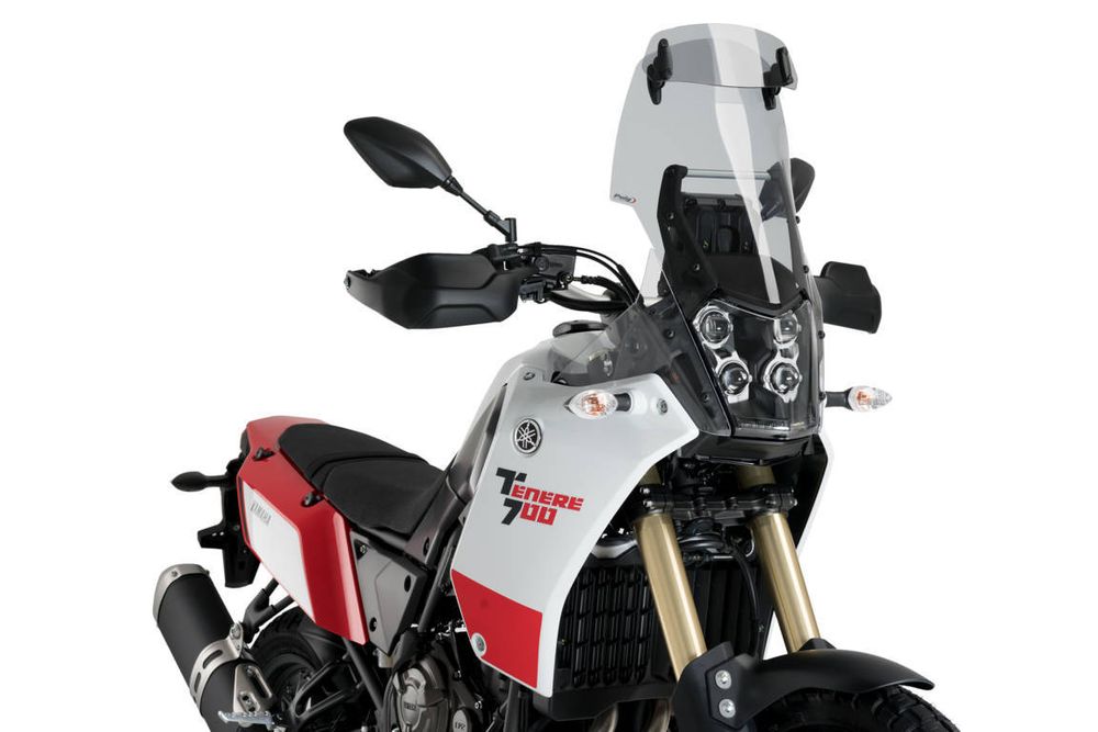 PUIG 3728H Tourenscheibe mit Spoilerscheibe  passend fuer YAMAHA TENERE 700 RALLY EDITION Getönt