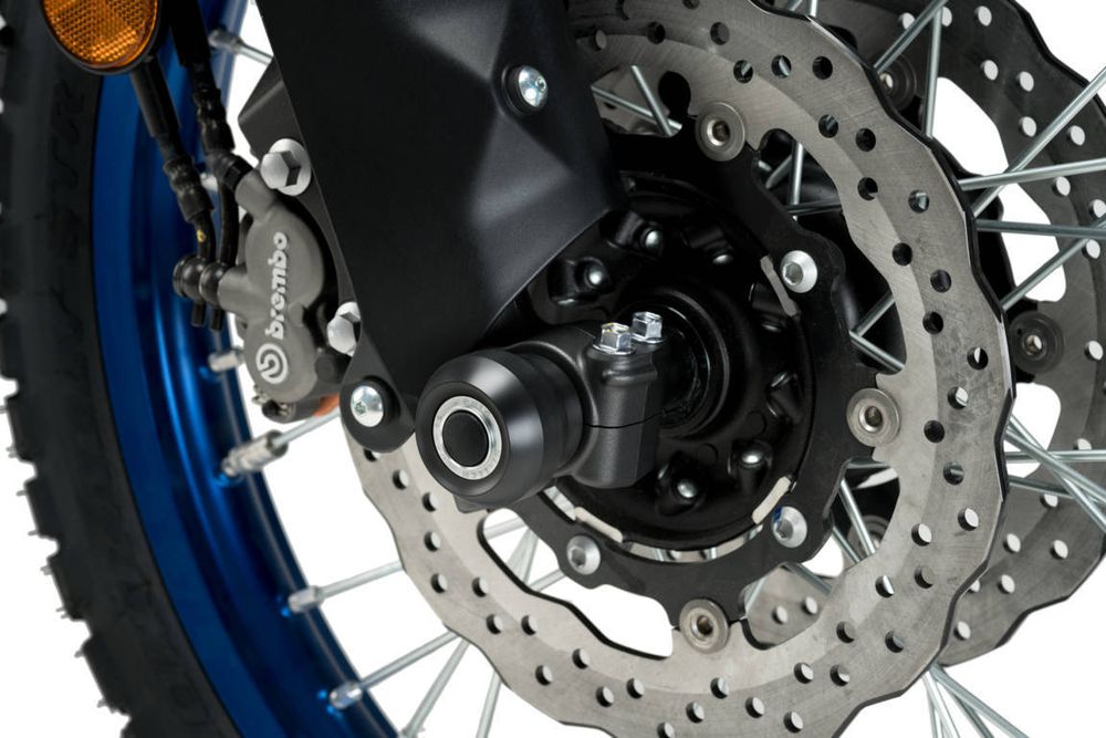 PUIG 20225N Vorderachsregler PHB19  passend fuer YAMAHA TENERE 700 Schwarz