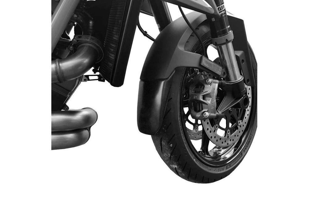 PUIG 20474N Verlängerung des vorderen Schutzblechs  passend fuer KTM 1290 SUPERDUKE R Schwarz
