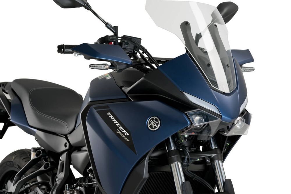 Puig 20437W Scheinwerferschutz  Kompatibel/Ersatz für YAMAHA TRACER 700 Transparent
