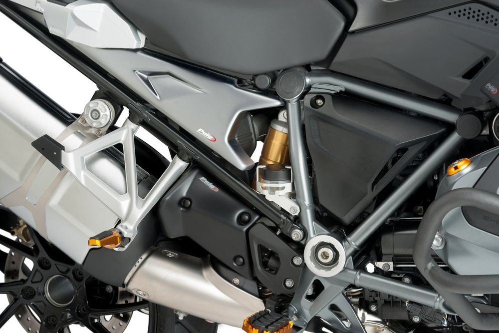PUIG 6805U Seitendeckel  passend fuer BMW R1200GS Grau