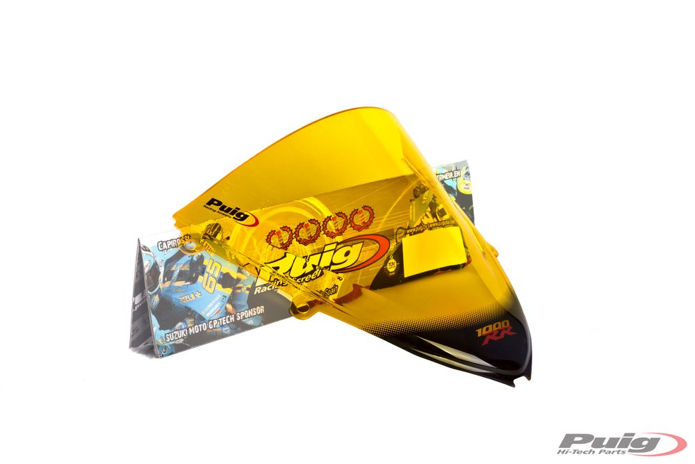 PUIG 4623G Racingscheibe  passend fuer HONDA CBR1000RR FIREBLADE Gelb